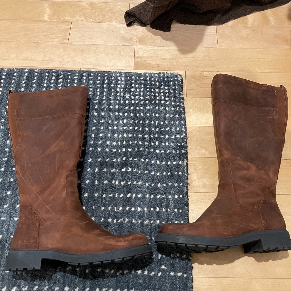 Clarks Orinocco 2 Leather Riding Boot - Women 9